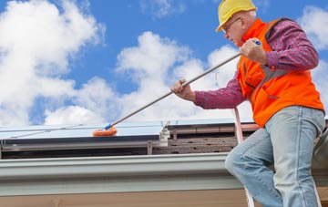 Himley soft wash roof cleaning